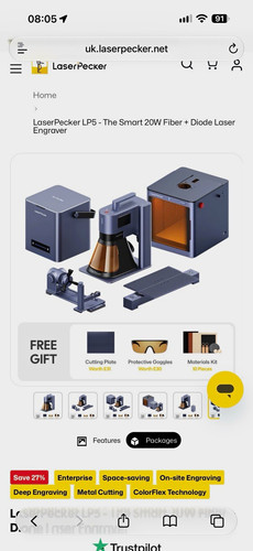 Laserpecker lp5 smart 20w - laserpecker,