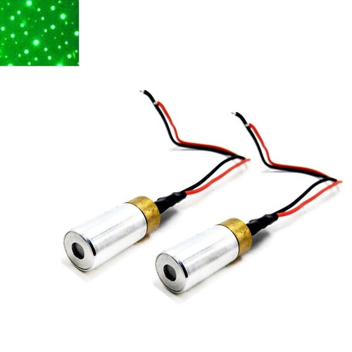 2pcs sky star - 10mw, green
