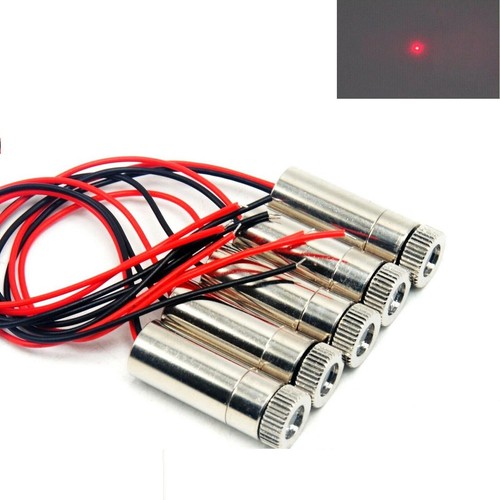 5pcs focusable 650nm 10mw - 5pcs, red