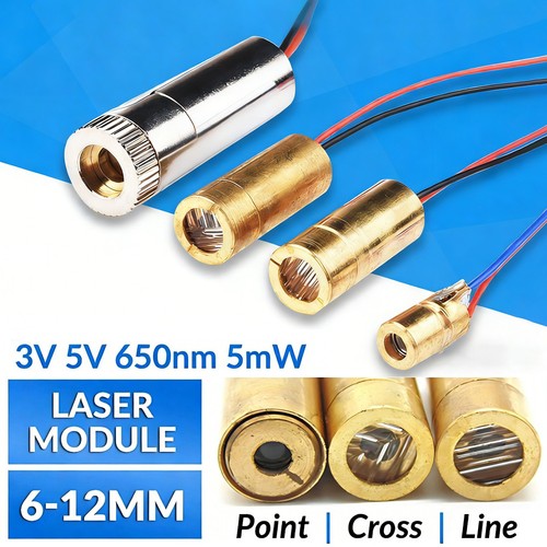 Laser module red cross - 5v,