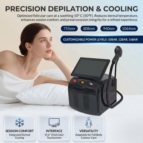 Diode laser hair removal