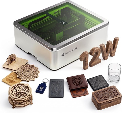Sculpfun 12w enclosed laser - sculpfun,